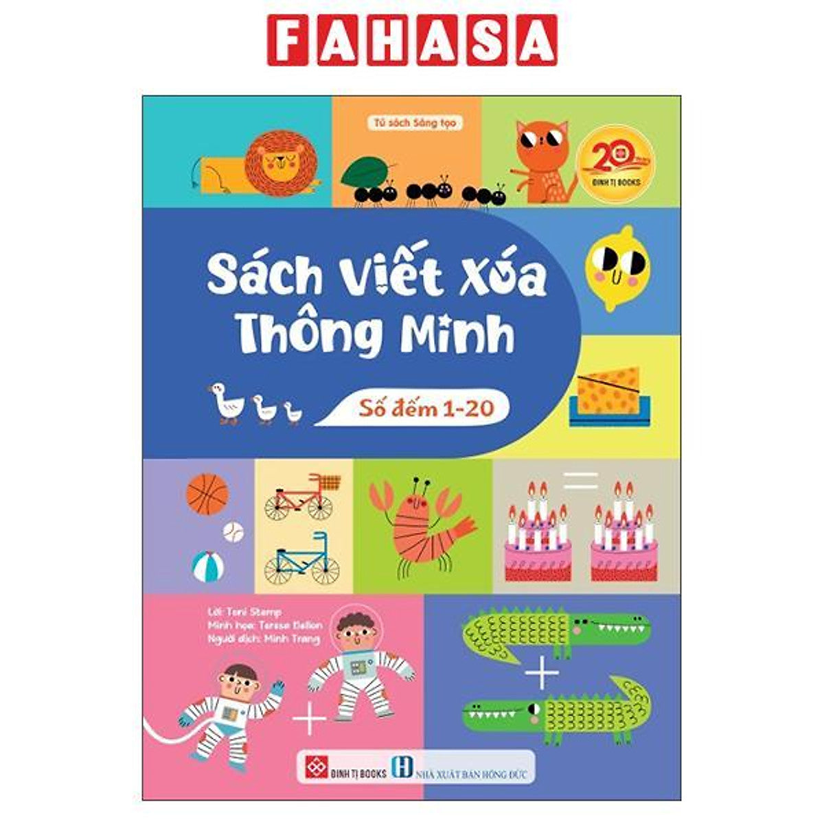 Sách - Sách Viết Xóa Thông Minh - Số Đếm 1-20