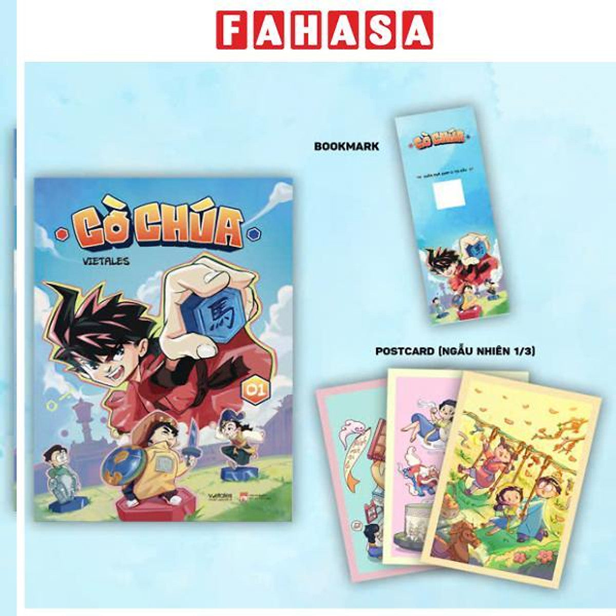 Sách - Cờ Chúa - Tập 1 - Tặng Kèm Boomark + Postcard Random 1 Trong 3 Mẫu