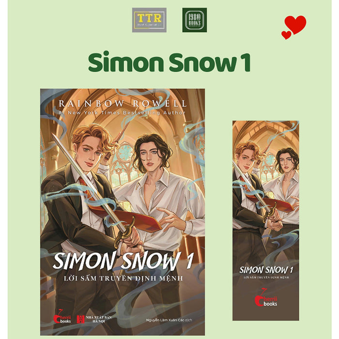 Sách - Simon Snow 1:Lời Sấm Truyền Định Mệnh -  Ttr