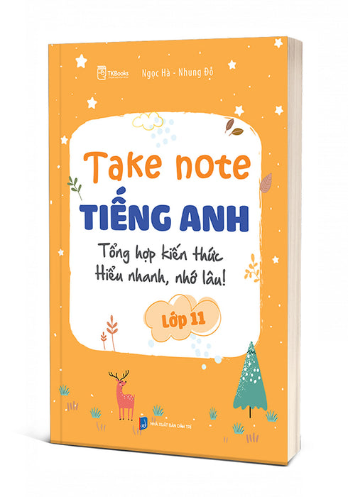 Sách - Take Note Tiếng Anh Lớp 11 - Tổng Hợp Kiến Thức