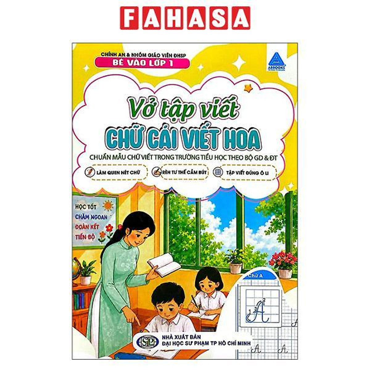 Sách - Bé Vào Lớp 1 - Vở Tập Viết - Chữ Cái Viết Hoa