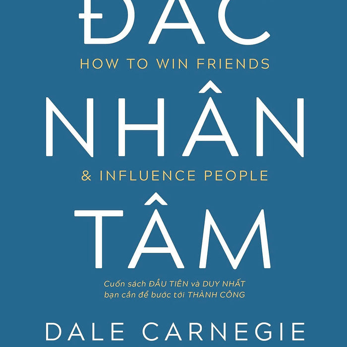 Sách Đắc Nhân Tâm Dale Carnegie- Thb