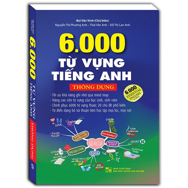 Sách - 6000 Từ Vựng Tiếng Anh Thông Dụng (Mềm)