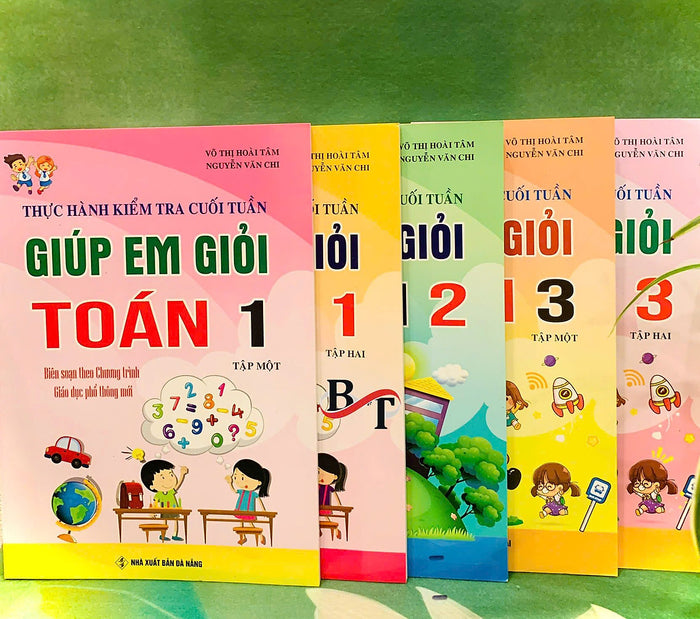Sách - Tập Thực Hành Kiểm Tra Cuối Tuần Giúp Em Giỏi Toán 2 - Sm