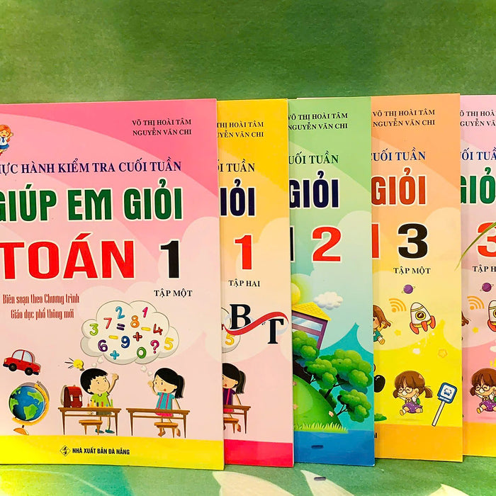 Sách - Tập Thực Hành Kiểm Tra Cuối Tuần Giúp Em Giỏi Toán 2 - Sm
