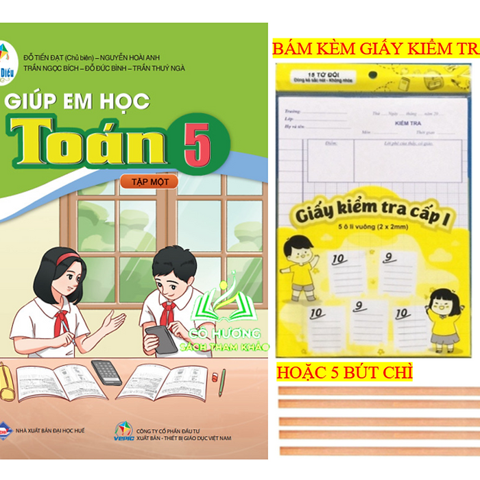 Sách - Giúp Em Học Toán 5 - Tập 1 (Cánh Diều)