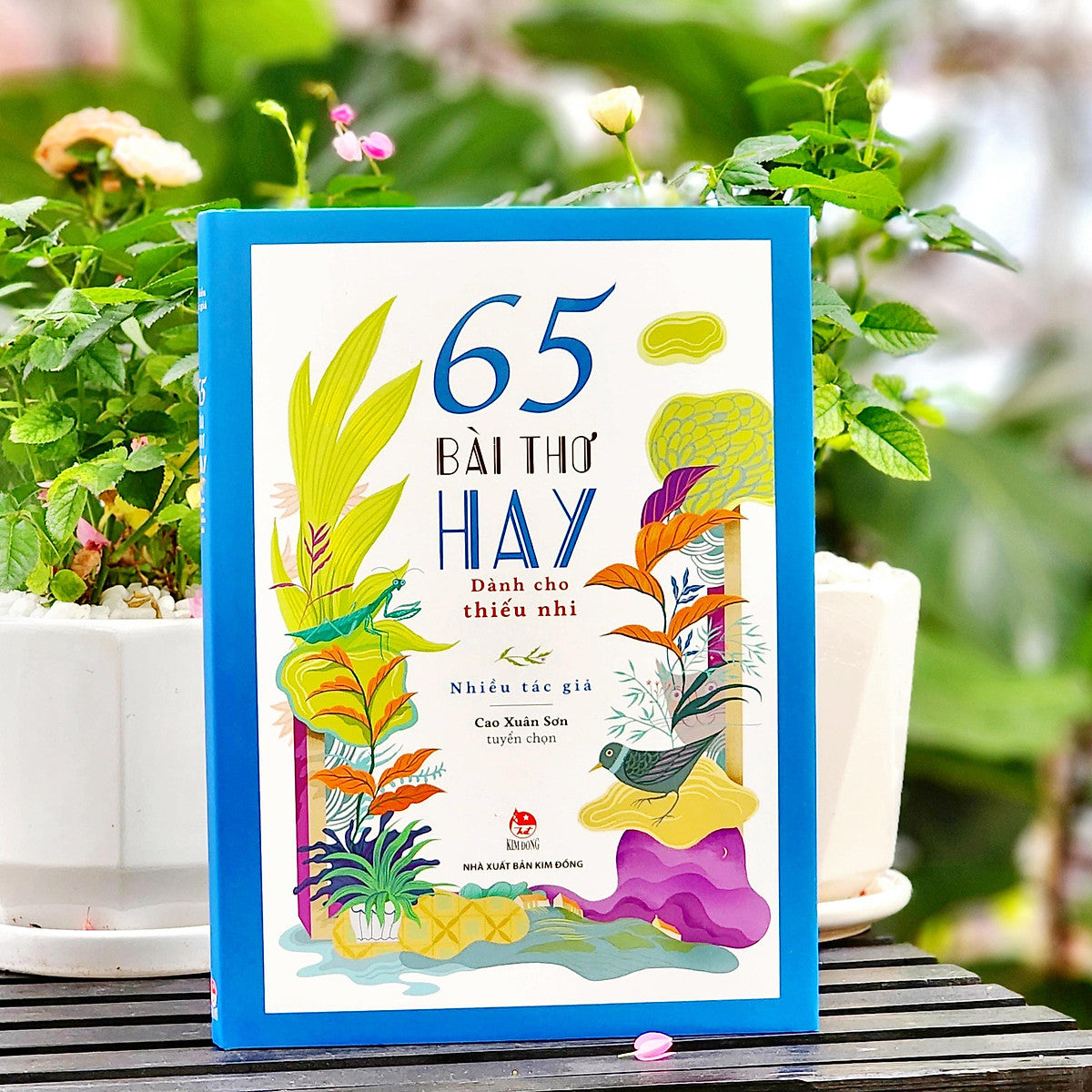 Sách - 65 Bài Thơ Hay Dành Cho Thiếu Nhi (Bản Kỉ Niệm 65 Năm) - Bìa Cứng - Nxb Kim Đồng