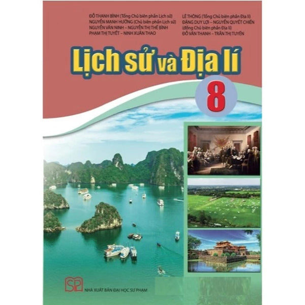 Sách Giáo Khoa - Lịch Sử Và Địa Lí 8 - Cánh Diều