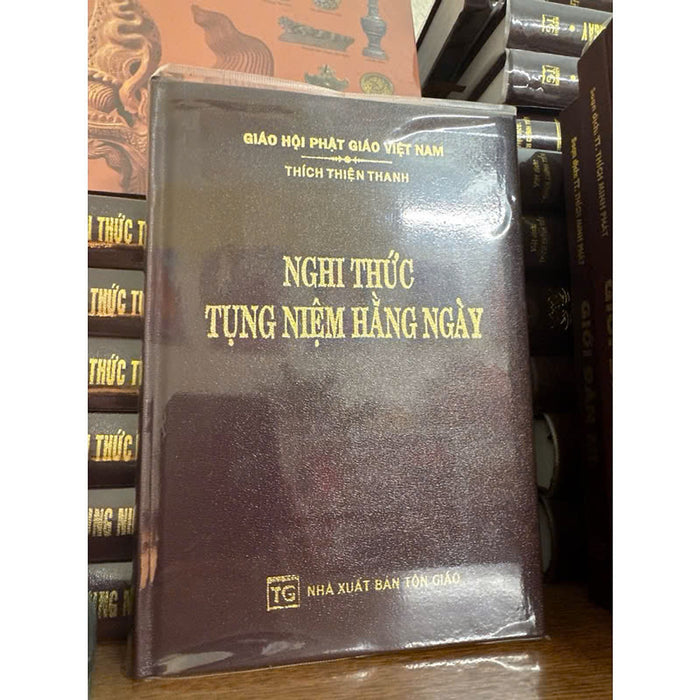 Sách - Nghi Thức Tụng Niệm Hàng Ngày - Ht Thích Thiện Thanh ( Bìa Cứng)