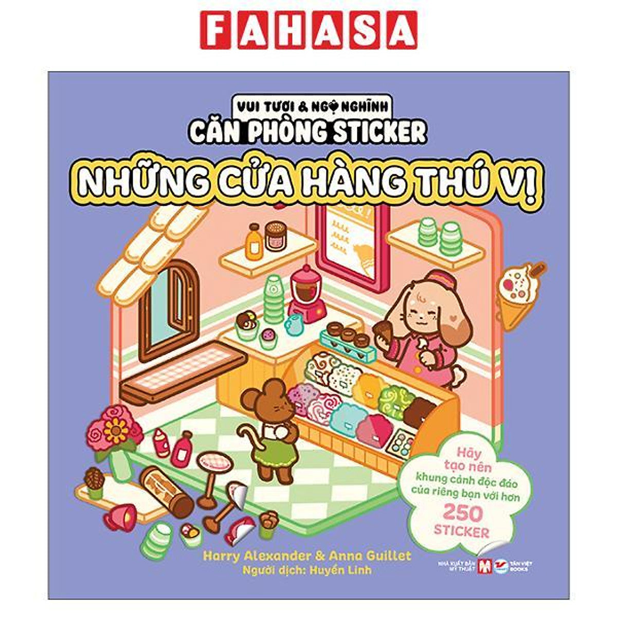 Sách - Vui Tươi Và Ngộ Nghĩnh - Căn Phòng Sticker - Những Cửa Hàng Thú Vị