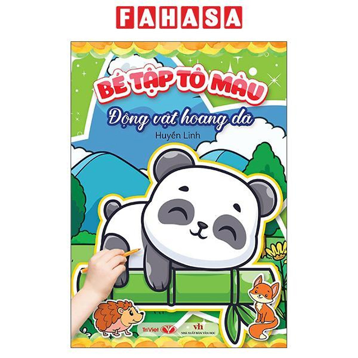 Sách - Bé Tập Tô Màu - Động Vật Hoang Dã