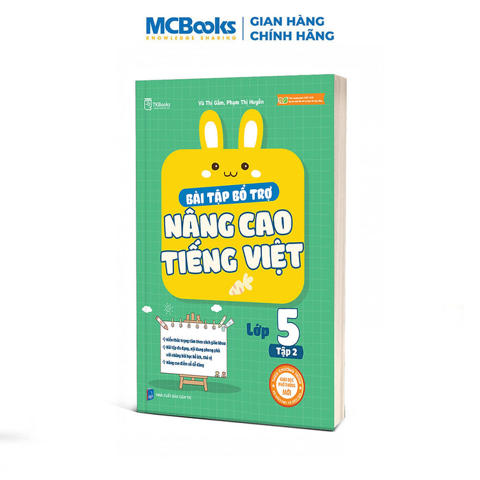 Sách - Bài Tập Bổ Trợ Nâng Cao Tiếng Việt Lớp 5 – Tập 2