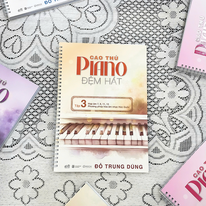 Sách - Cao Thủ Piano Đệm Hát - Tập 3: Hợp Âm 7,9,11,13 - Phương Pháp Hòa Âm Nhạc Hàn Quốc