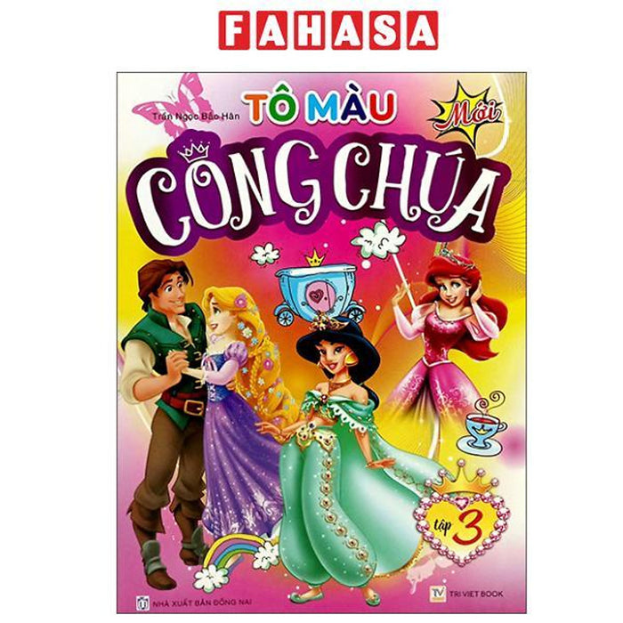 Sách - Tô Màu Công Chúa - Tập 3