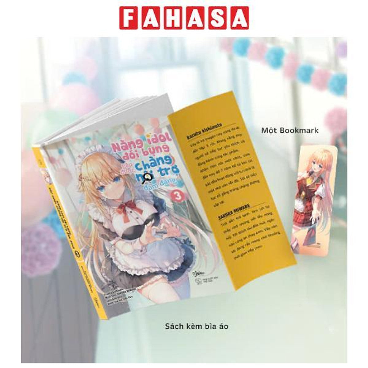 Sách - Nàng Idol Đói Bụng Gặp Được Chàng Nội Trợ Đảm Đang - Tập 3 - Tặng Kèm Bookmark Bo Góc
