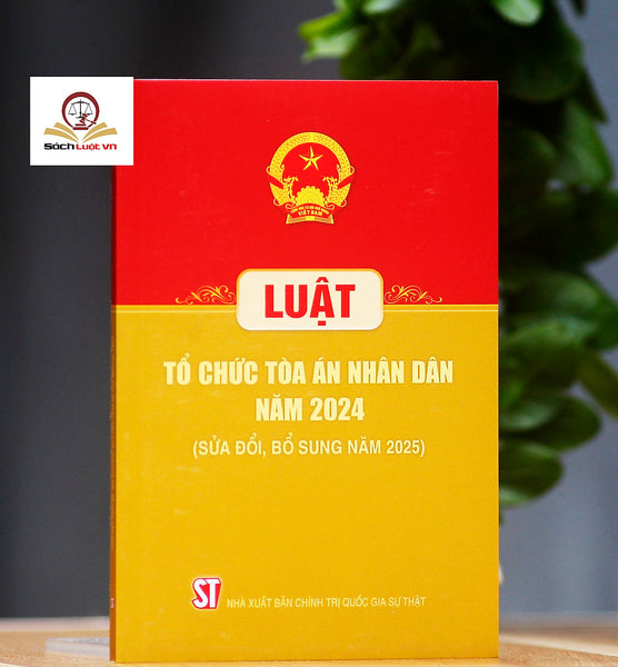 Luật Tổ Chức Tòa Án Nhân Dân Năm 2024 (Sửa Đổi, Bổ Sung Năm 2025)