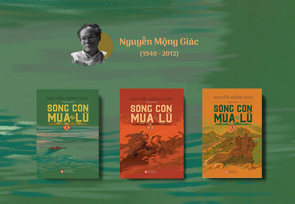 Sách - Sông Côn Mùa Lũ Bộ 3 Tập - Tiểu Thuyết Lịch Sử - Nguyễn Mộng Giác
