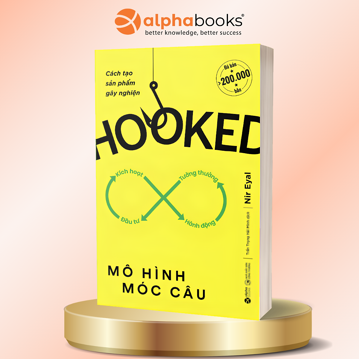 Hooked: Mô Hình Móc Câu - Cách Tạo Sản Phẩm Gây Nghiện - Nir Eyal - Alpha Books