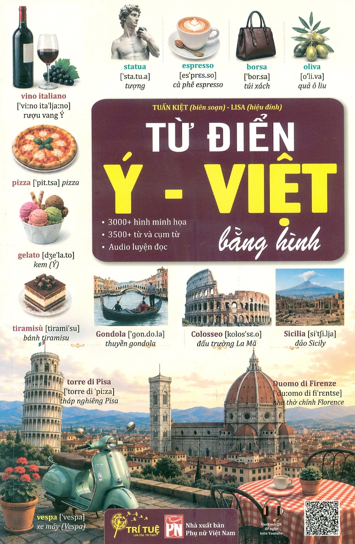 Từ Điển Ý - Việt Bằng Hình (In Màu)