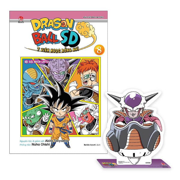 Truyện Tranh Dragon Ball Sd - 7 Viên Ngọc Rồng Nhí - Tập 8: Đội Đặc Nhiệm Ginyu  - Tặng Kèm Standee - Nxb Kim Đồng