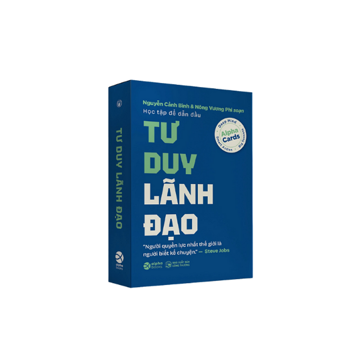 Flashcard Tư Duy Lãnh Đạo - Rèn Tư Duy Dẫn Dắt & Hành Động Hiệu Quả