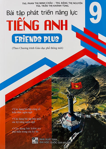 Bài Tập Phát Triển Năng Lực Tiếng Anh 9 (Dùng Kèm Friends Plus)