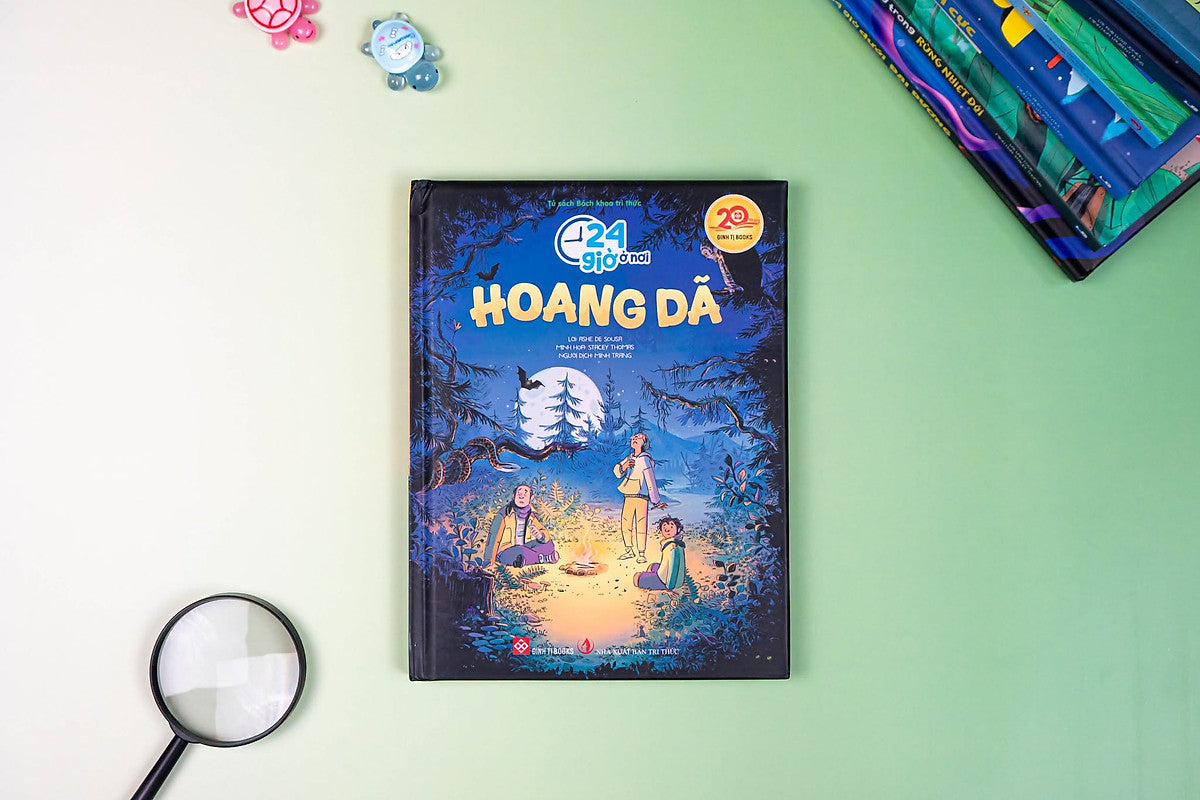 (Bìa Cứng) 24 Giờ Trên Mặt Trăng - Andy Prentice - Đinh Tị Books - Nxb Tri Thức