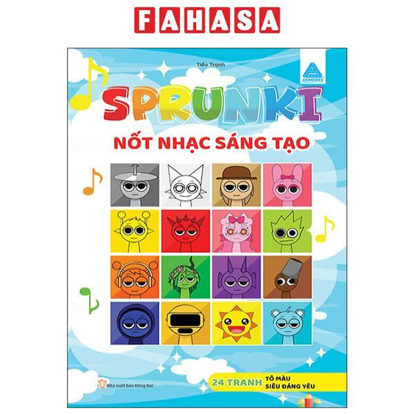 Sách - Sprunki - Nốt Nhạc Sáng Tạo