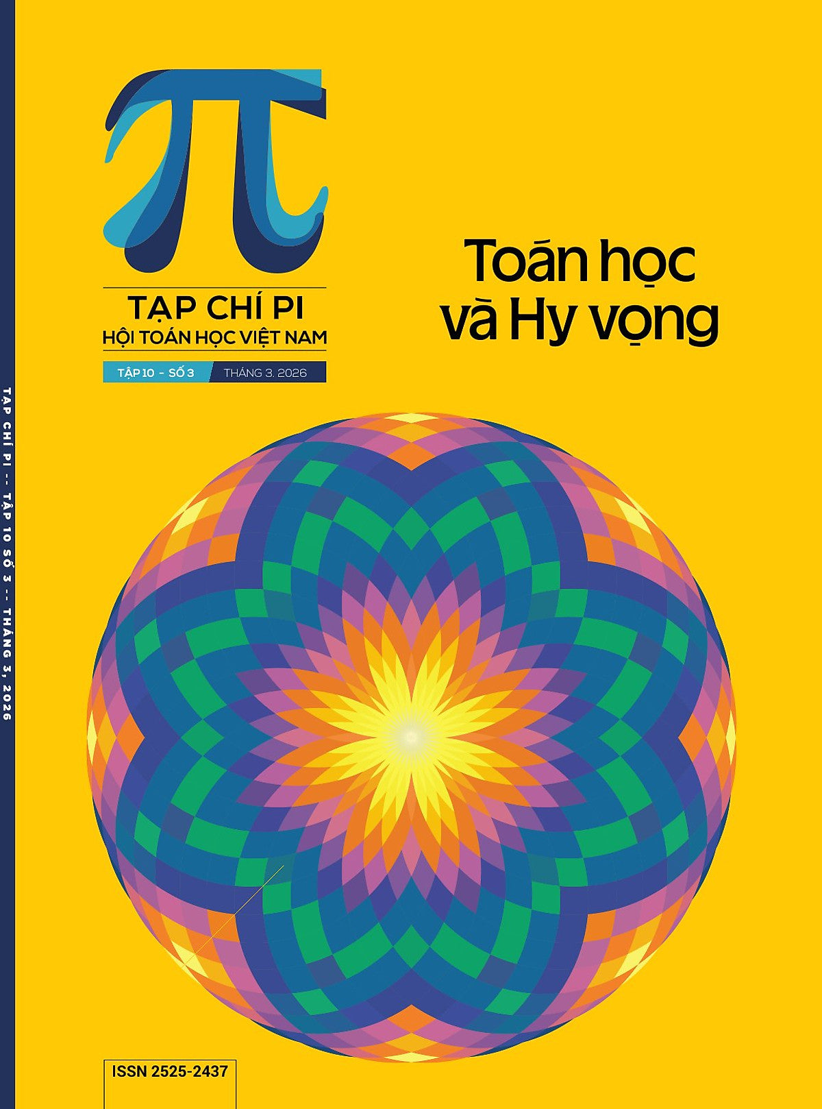 Tạp Chí Pi- Hội Toán Học Việt Nam Số 3 Tháng 3 Năm 2026
