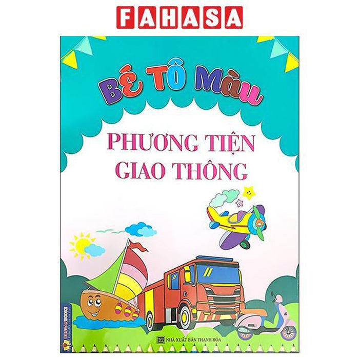 Sách - Bé Tô Màu Phương Tiện Giao Thông