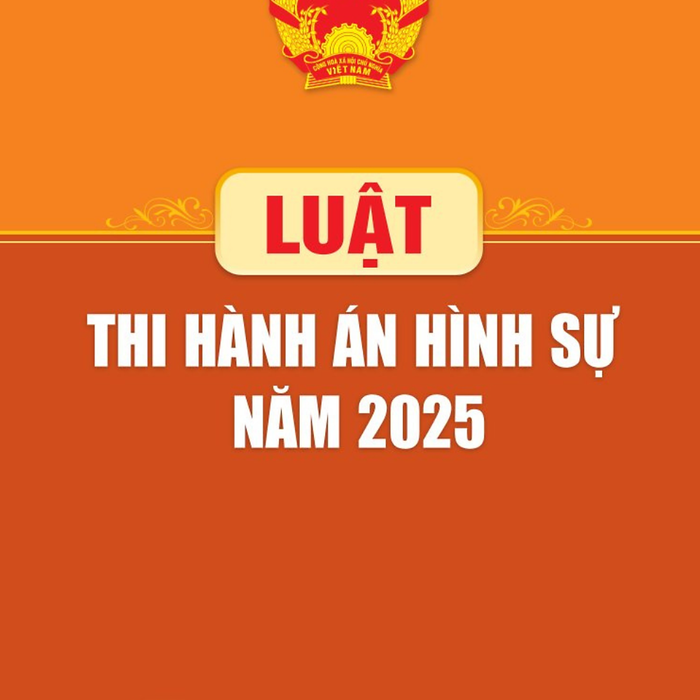Luật Thi Hành Án Hình Sự Năm 2025