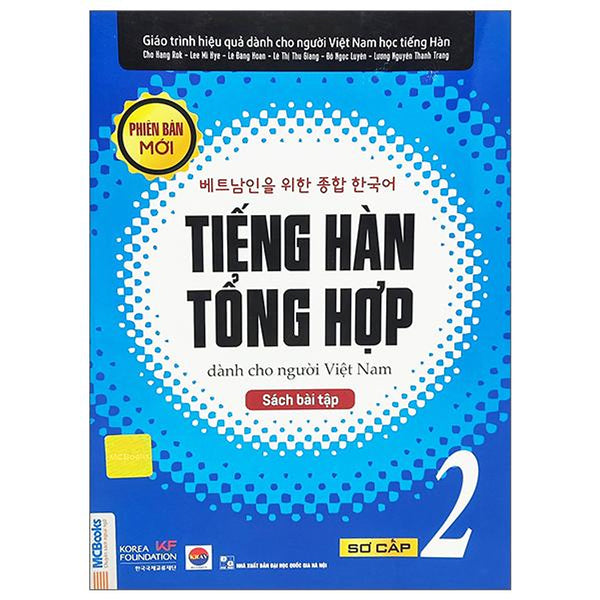 Sách - Tiếng Hàn Tổng Hợp Dành Cho Người Việt Nam - Sơ Cấp 2 - Sách Bài Tập (Tái Bản 2025)
