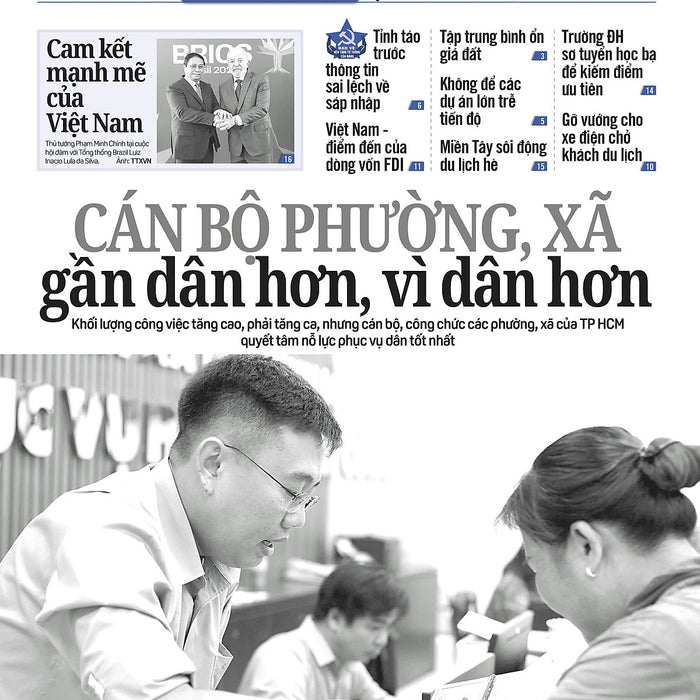 Nhật Báo Người Lao Động Từ Ngày 07-07-2025 Đến 13-07-2025