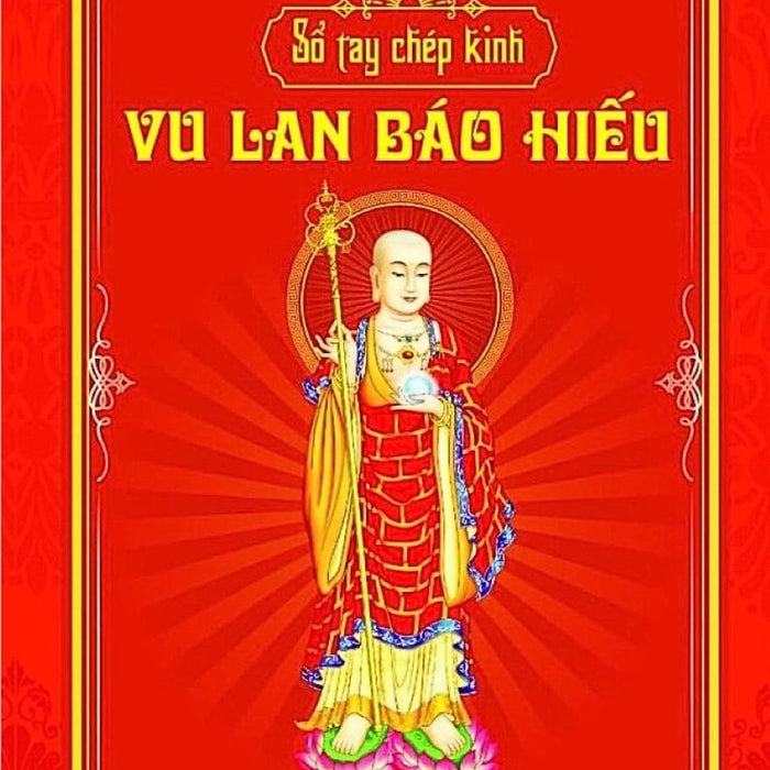 Sổ Tay Chép Kinh In Mờ Vu Lan Báo Hiếu Có Lò Xo - Ns