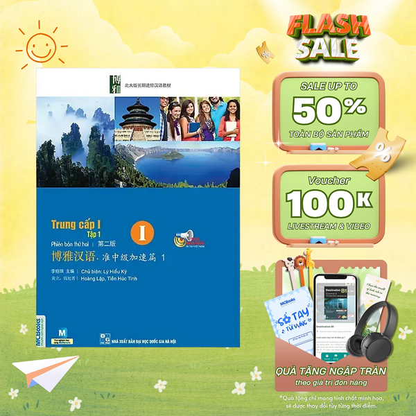 Giáo Trình Boya Trung Cấp 1 Tập 1 + 2 Mcbooks