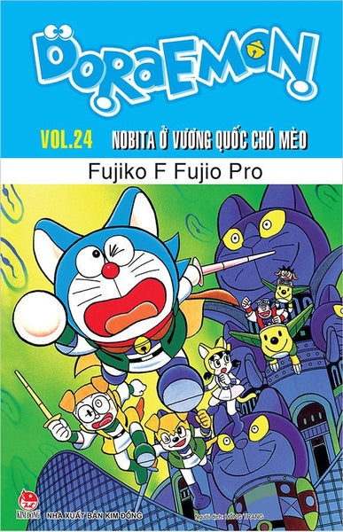 Doraemon Truyện Dài - Tập 24: Nobita Ở Vương Quốc Chó Mèo