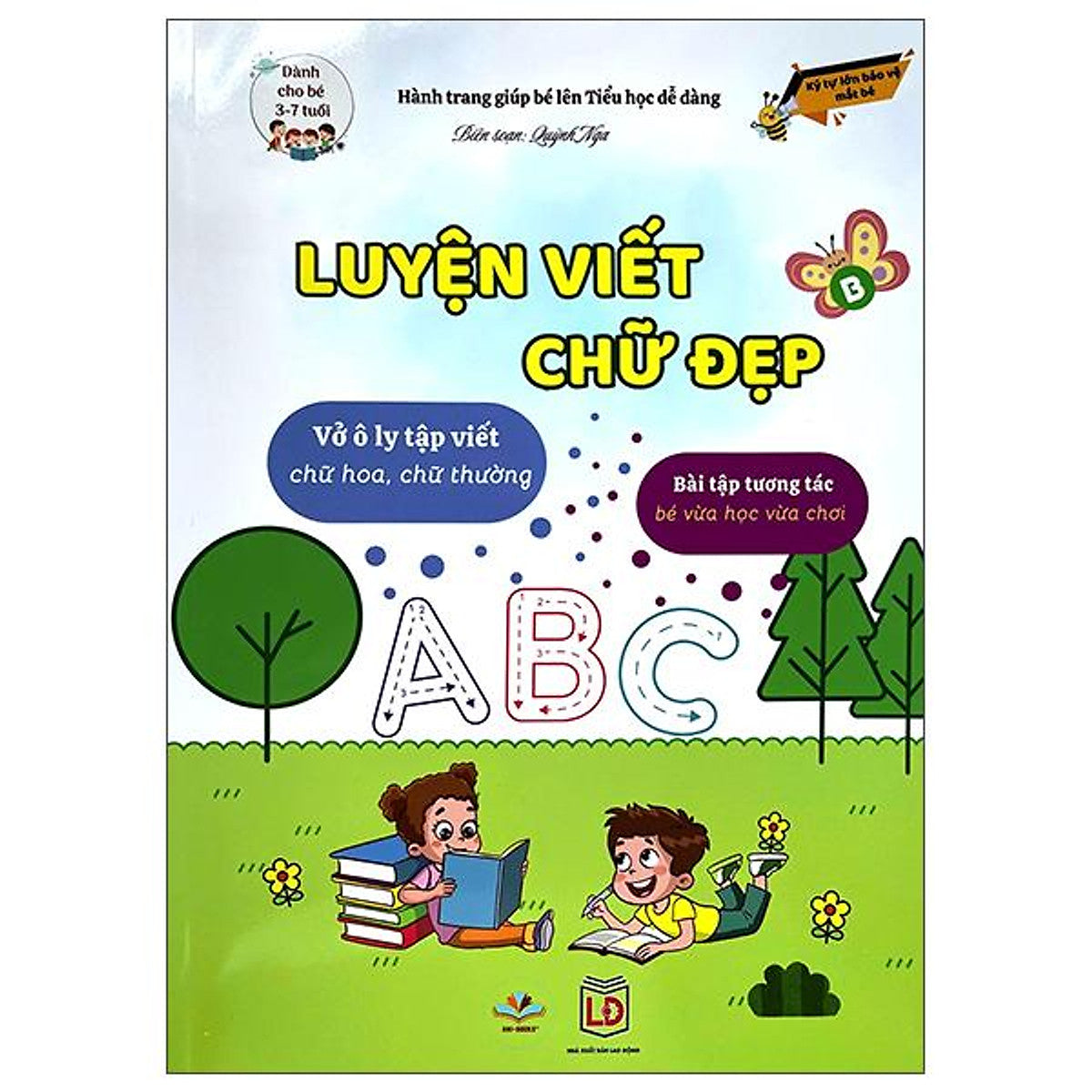 Sách - Hành Trang Giúp Bé Lên Tiểu Học Dễ Dàng - Luyện Viết Chữ Đẹp - Dành Cho Bé 3-7 Tuổi