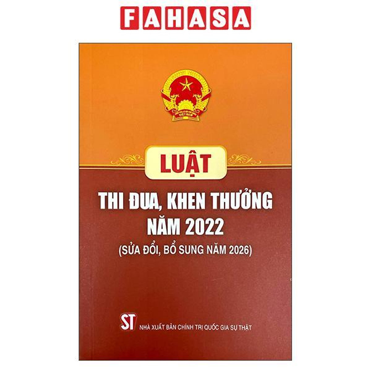 Sách - Luật Thi Đua, Khen Thưởng Năm 2022 (Sửa Đổi, Bổ Sung Năm 2026)