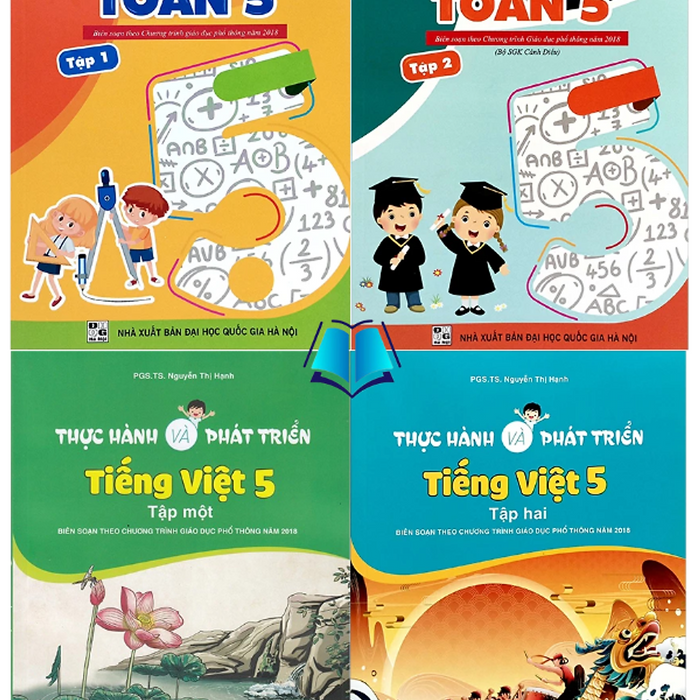 Sách - Thực Hành Và Phát Triển Năng Lực Toán + Tiếng Việt Lớp 5 (Theo Chương Trình Gdpt 2018)