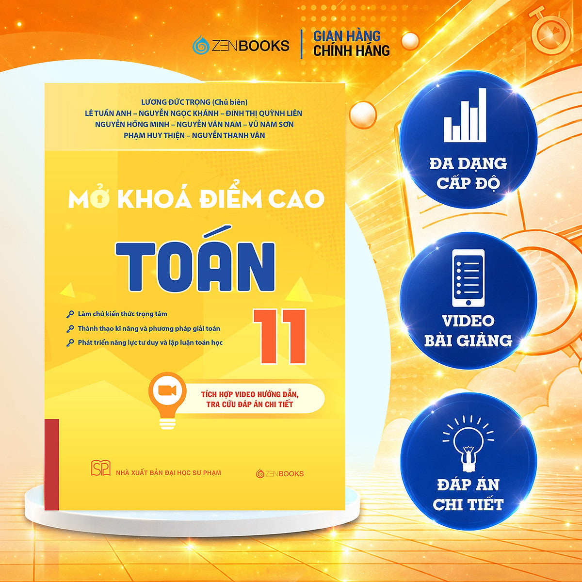 Sách - Mở Khóa Điểm Cao Toán 11