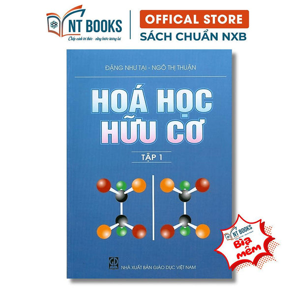 Sách - Hóa Học Hữu Cơ Tập 1 - 
Nxb Giáo Dục - Hv