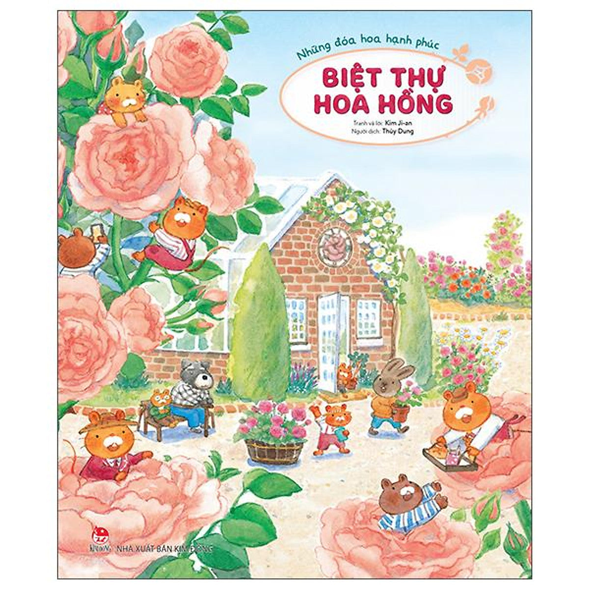 Sách - Những Đóa Hoa Hạnh Phúc - Biệt Thự Hoa Hồng