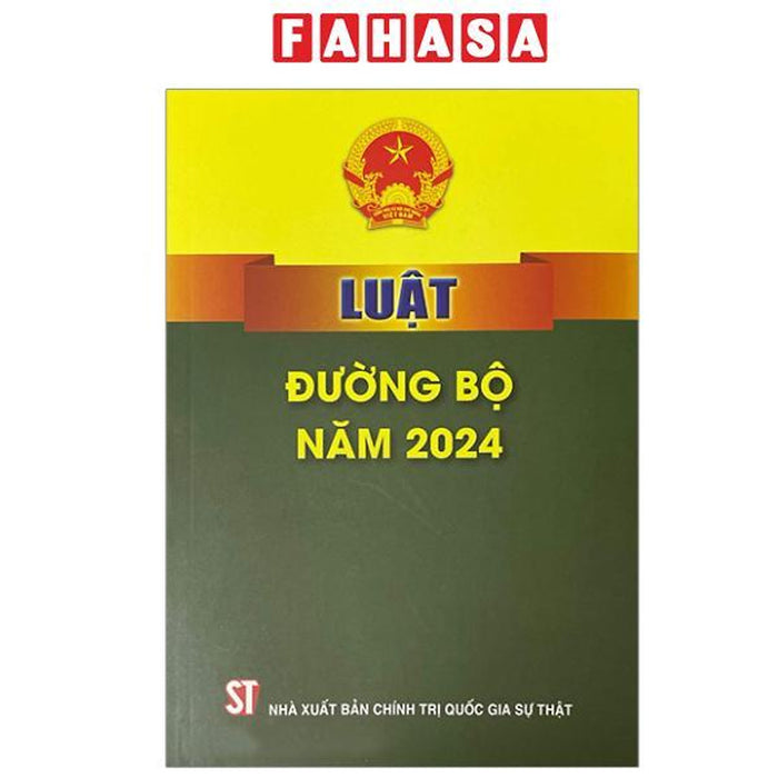 Sách - Luật Đường Bộ Năm 2024