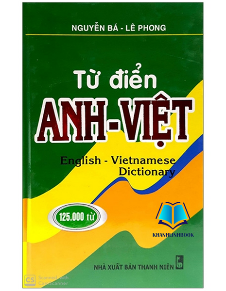 Sách - Từ Điển Anh - Việt 125000 Từ (Ha)
