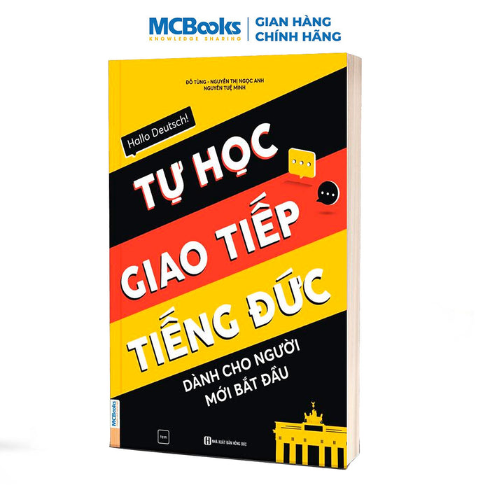 Sách - Tự Học Giao Tiếp Tiếng Đức Dành Cho Người Mới Bắt Đầu