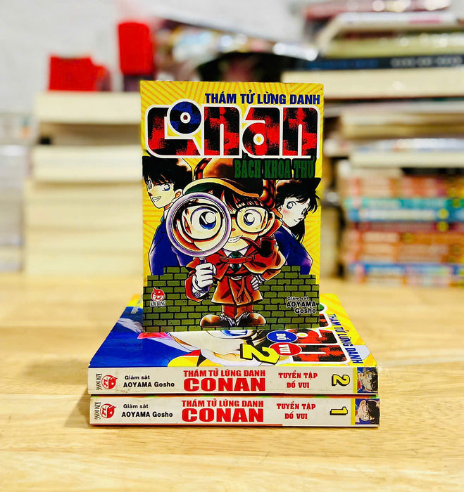 Truyện Tranh Conan Bách Khoa Thư + Đố Vui Full 3 Tập (Dành Cho Sưu Tầm) - Chang Book