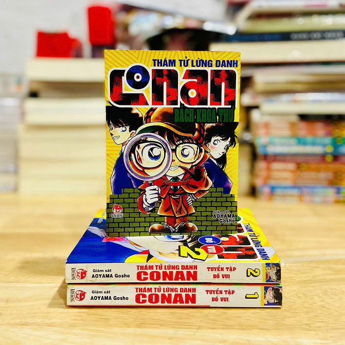 Truyện Tranh Conan Bách Khoa Thư + Đố Vui Full 3 Tập (Dành Cho Sưu Tầm) - Chang Book
