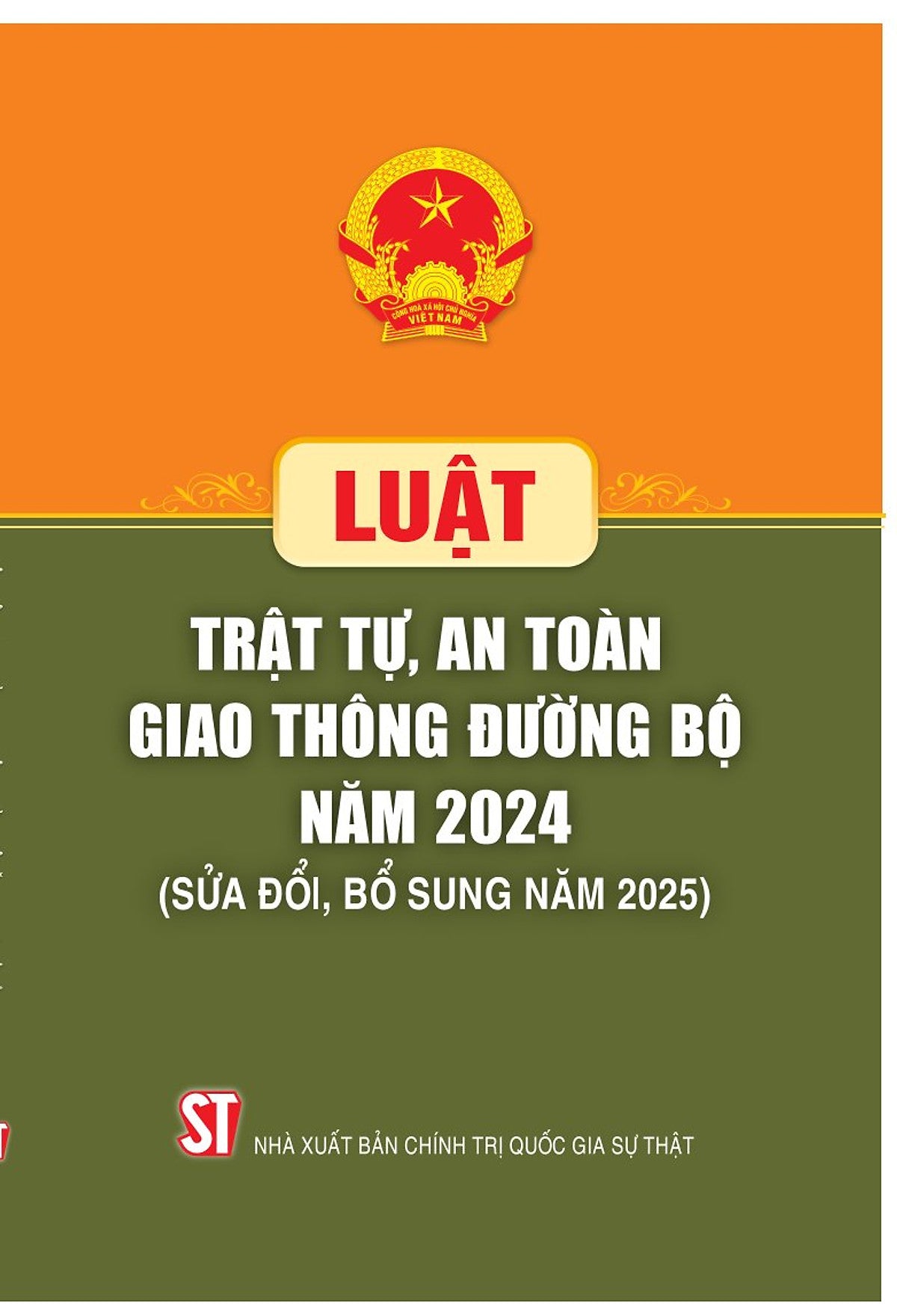 Luật Trật Tự, An Toàn Giao Thông Đường Bộ Năm 2024 (Sửa Đổi, Bổ Sung Năm 2025)