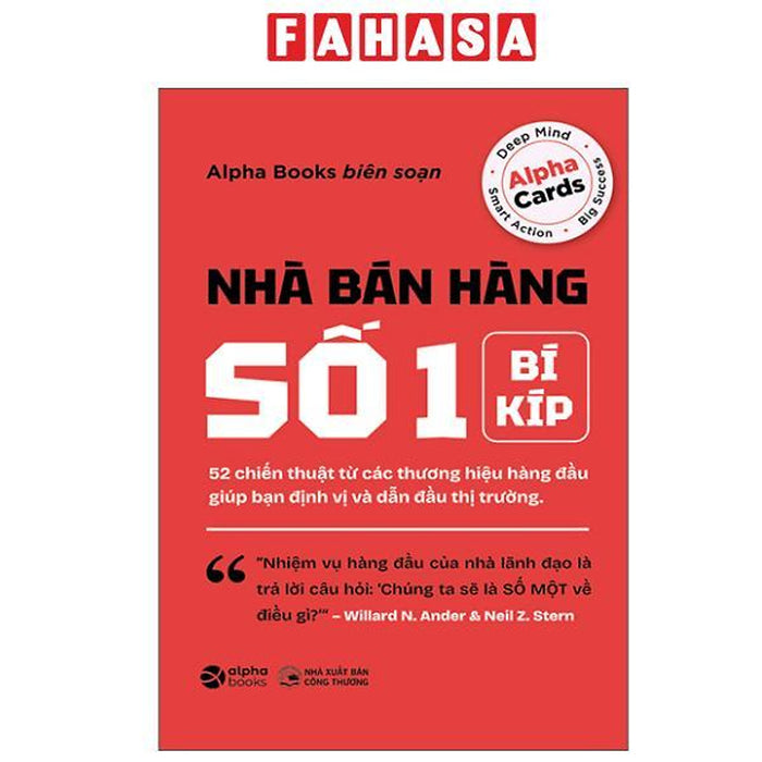Sách - Nhà Bán Hàng Số 1 - 52 Chiến Thuật Từ Các Thương Hiệu Hàng Đầu Giúp Bạn Định Vị Và Dẫn Đầu Thị Trường