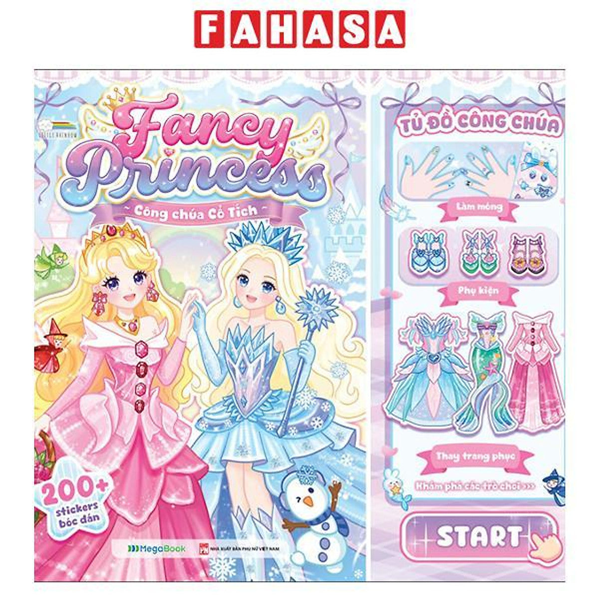 Sách - Fancy Princess - Công Chúa Cổ Tích
